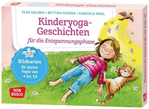Kinderyoga-Geschichten für die Entspannungsphase: Bildkarten für kleine Yogis von 4 bis 10, die zu Traumreisen und Tiefenentspannung einladen. ... und innere Balance. 30 Ideen auf Bildkarten)